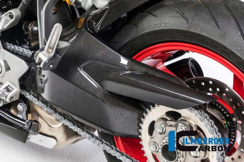 ILMBERGER / イルムバーガーカーボンパーツ スイングアームカバー グロスカーボン - Ducati Superspo