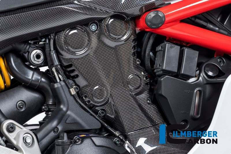 ILMBERGER / イルムバーガーカーボンパーツ カムベルトカバー グロスカーボン - Ducati Supersport 939