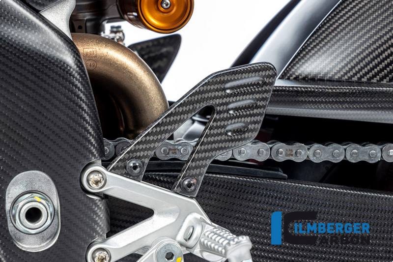 Ilmberger / イルムバーガー ヒールガード マット 左 Tuono/RSV4 (2021-) | FSL.119.TU21M.K