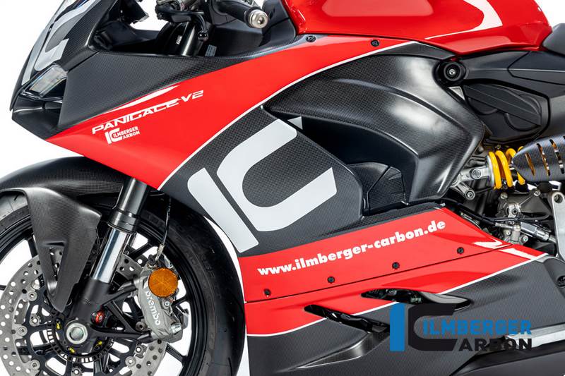 Ilmberger / イルムバーガー フェアリング サイドパネル 左 マット Panigale V2 | VEL.101.V220M.K｜ワンダーテック