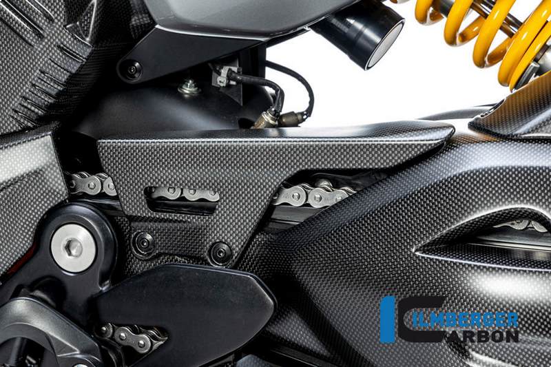 ILMBERGER / イルムバーガーカーボン チェーンガード Ducati ディアベル V4 2023- マット | KEH.114.DI23M.K|ワンダーテック