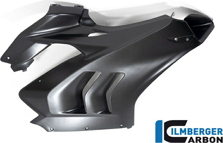 ILMBERGER / イルムバーガーカーボン フェアリングサイドパネル 右側 mattパニガーレ V4 (S) Racing | VER.132.V4R2M.K