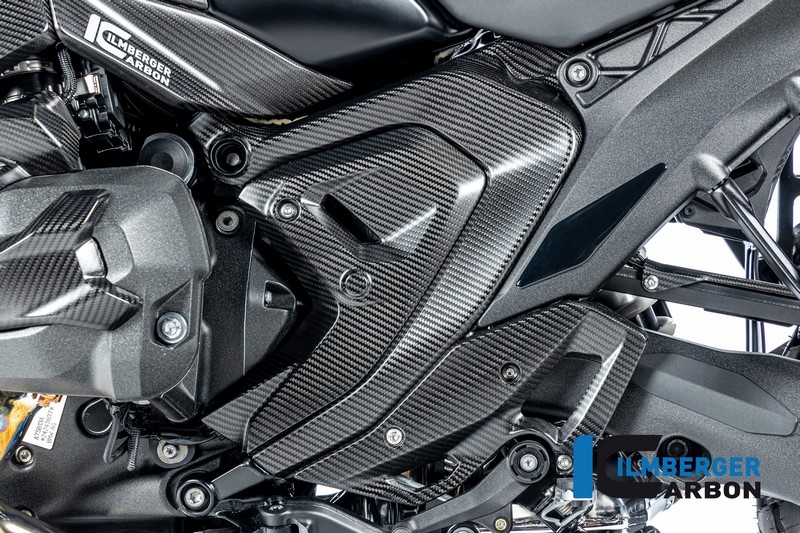 ILMBERGER / イルムバーガーカーボン フレームカバー 左 マット BMW R 1300 GS 2023- | CM.RAL.013.R23GS