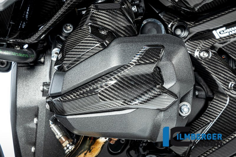 ILMBERGER / イルムバーガーカーボン スパークプラグキャップカバー 左 グロッシー BMW R 1300 GS 20 | CG.ZAL.026.R23GS