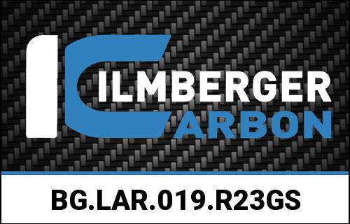 ILMBERGER エアーベント　カバー 右側 BDC（ブラック・ダイヤモンド・カーボン仕上げ） 艶あり | BG.LAR.019.R23GS