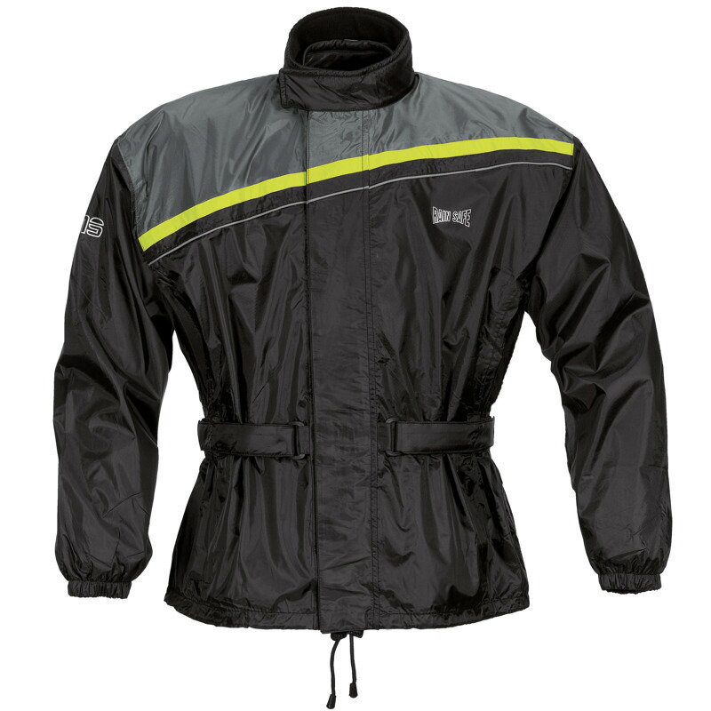IXS / イクス レインジャケット Douglas ブラック-フルオイエロー ZG79300-350|ワンダーテック