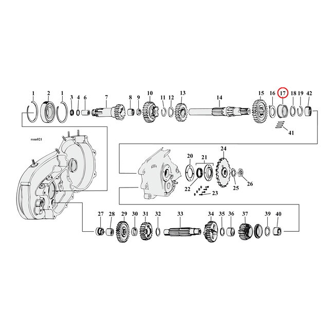 JIMS- bearing race- transmission mainshaft. STD | 511426 25,900円