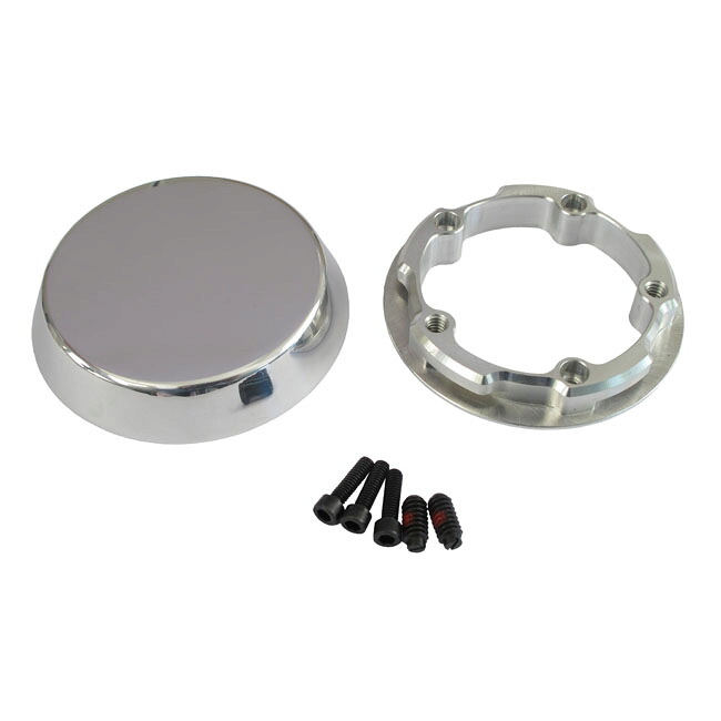 JIMS- Twin Cam Bike Pocket. Polished- 'Smooth' | 961548