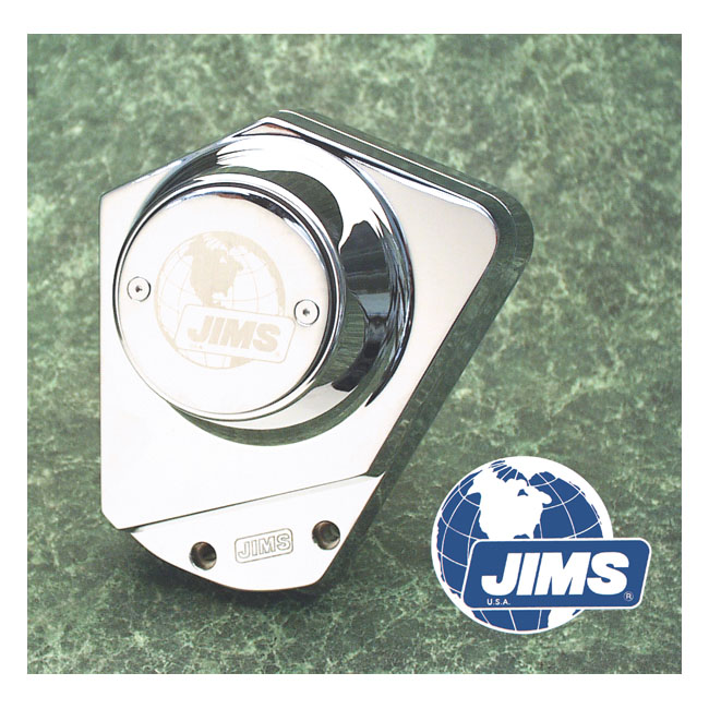 JIMS- 'A Cut Above' billet cam cover L73-92 B.T. Chrome | 978001 307,300円