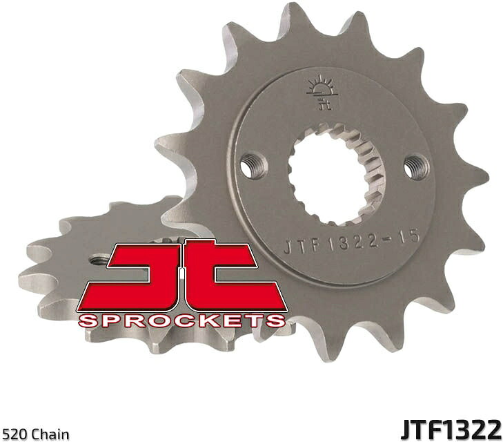 JT スプロケットS Front スプロケット 14 Teeth Steel スタンダード 520 Pitch Type 1322 | JTF1322.14