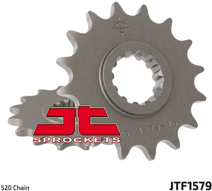 JT スプロケットS Front スプロケット 16 Teeth Steel スタンダード 520 Pitch Type 1579 | JTF1579.16