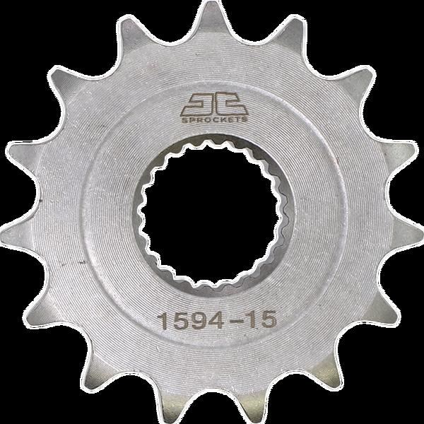 JT スプロケットS Front スプロケット 15 Teeth Steel スタンダード 428 Pitch Type 1594 | JTF1594.15