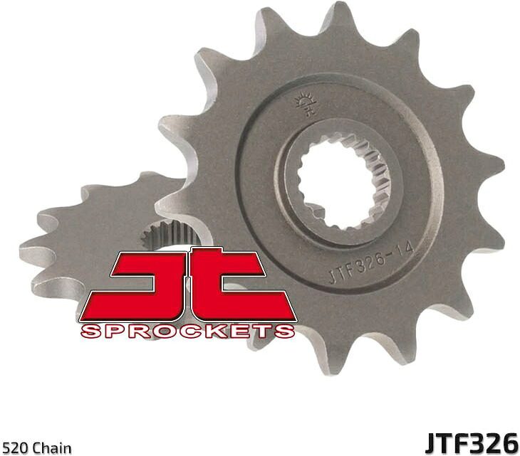 JT スプロケットS Front スプロケット 13 Teeth Steel スタンダード 520 Pitch Type 326 Honda CR125R | JTF326.13