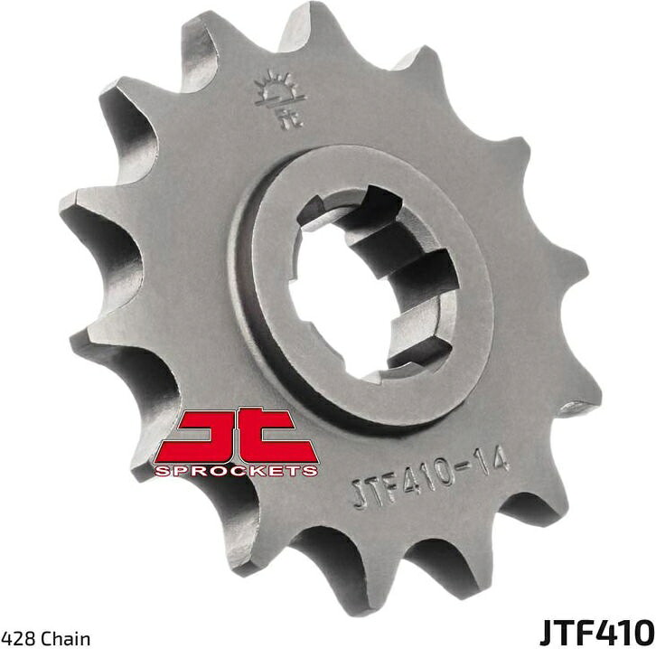JT スプロケットS Front スプロケット 16 Teeth Steel スタンダード 428 Pitch Type 410 | JTF410.16