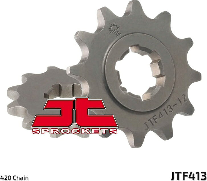 JT スプロケットS Front スプロケット 11 Teeth Steel スタンダード 420 Pitch Type 413 | JTF413.11