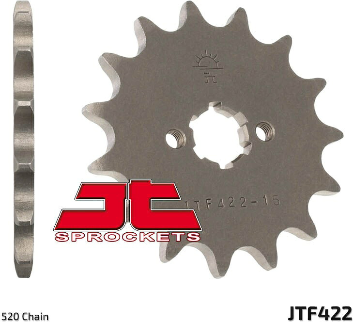 JT スプロケットS Front スプロケット 12 Teeth Steel スタンダード 520 Pitch Type 422 | JTF422.12