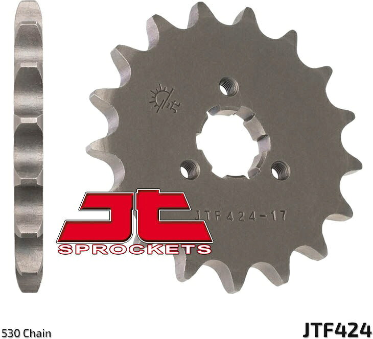 JT スプロケットS Front スプロケット 15 Teeth Steel スタンダード 530 Pitch Type 424 | JTF424.15 7,505円
