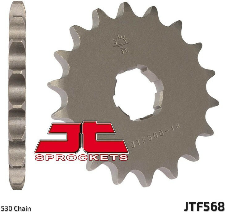 JT スプロケットS Front スプロケット 16 Teeth Steel スタンダード 530 Pitch Type 568 | JTF568.16