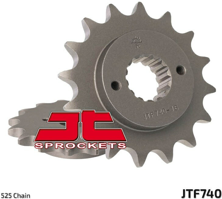 JT スプロケットS Front スプロケット 15 Teeth Steel スタンダード 525 Pitch Type 740 | JTF740.15