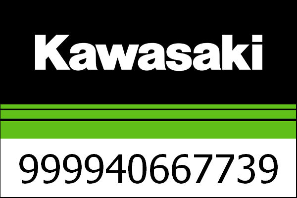 Kawasaki / カワサキ キット- シングル シート- メタリック フラット スパーク ブラック | 999940667