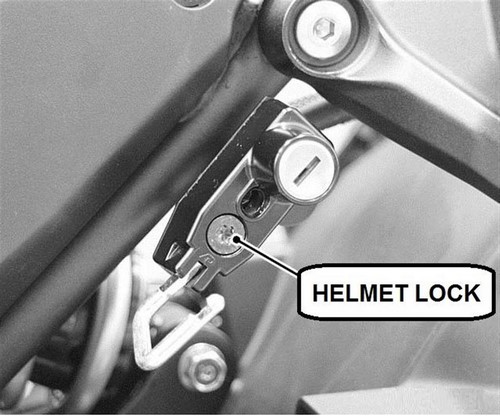 Kawasaki / カワサキ ヘルメット ロック 650 '17- | 999940809|ワンダーテック