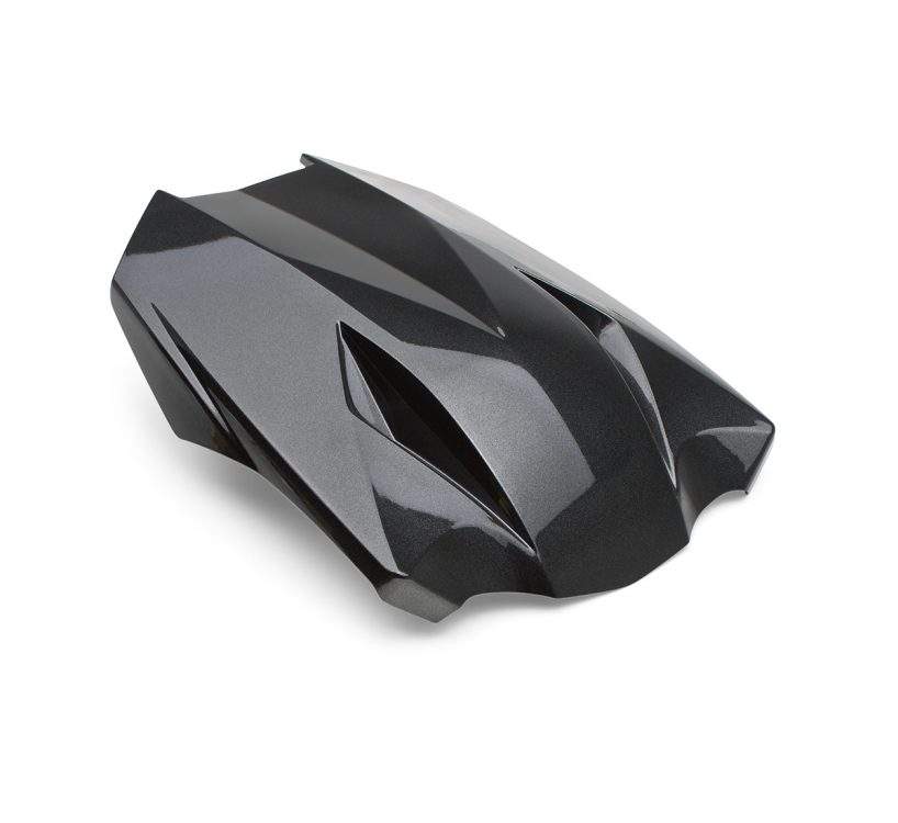 Kawasaki / カワサキ ピリオン シート カバー-メタリック ディアブロ ブラック | 99994089717K｜ワンダーテック