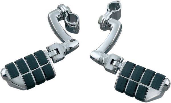 KURYAKYN / クリアキン LONGHORN OFFSET HIGHWAY PEGS WITH 1-1/2 MAGNUM QUICK クランプ 4574