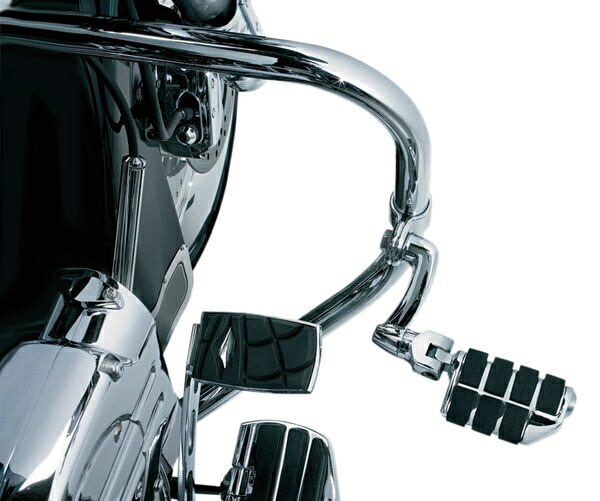 KURYAKYN / クリアキン LONGHORN OFFSET HIGHWAY PEGS WITH 1-1/4 MAGNUM QUICK クランプ 4575