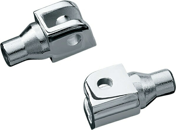 KURYAKYN / クリアキン TAPERED PEG アダプター FOR CAN-AM HONDA & SUZUKI クローム | 7939