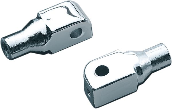 KURYAKYN / クリアキン TAPERED PEG アダプター FOR HONDA SUZUKI TRIUMPH & YAMAHA クローム | 8802