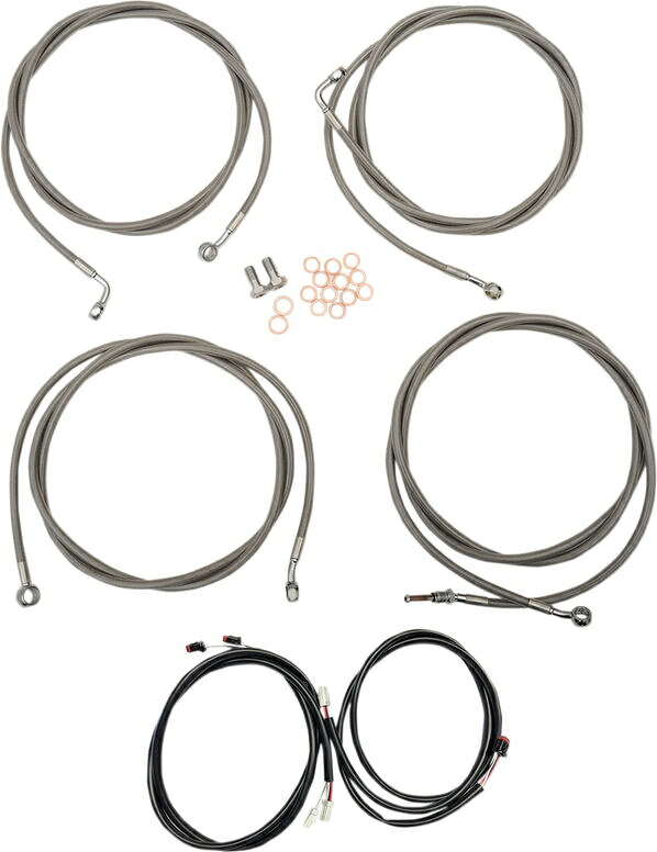 LA CHOPPERS / エルエーチョッパーズ ケーブルキット CC 13 ABS FL17+ | LA-8054KT3-13|ワンダーテック