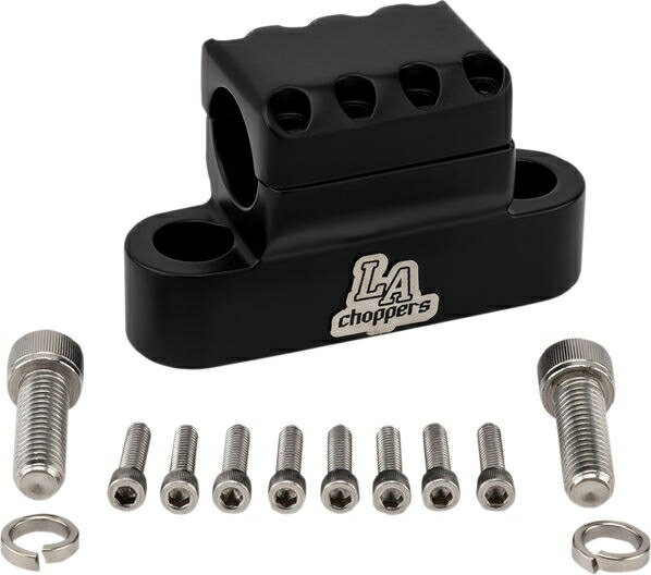 LA CHOPPERS / エルエーチョッパーズ クランプAGE FIGHTER F BK | LA-7335-XXCM