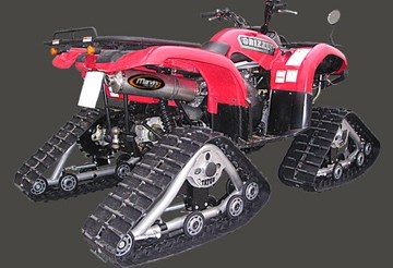 Marving マービングマフラー Single Big Oval Quad Atv Line アルミ （クワッド・4輪バイク）GRIZZLY 660 200