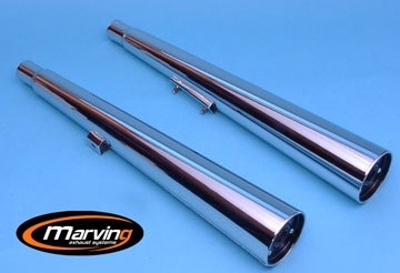 Marving / マービング デュアルマフラー Marvi クロム - EU公道走行認可 Honda GL 500 シルバー WING | H/2070/B 44,265円