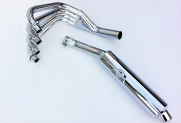 Marving / マービング フルシステム 4/1 Cylindrical クロム Honda CB 750 SEVEN FIFTY | H/9001/BC｜ワンダーテック