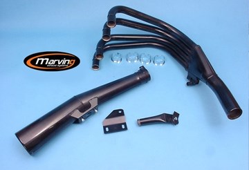 Marving / マービング フルシステム 4/1 Master ブラック Kawasaki Z 750 GP UNI-TRAK (83-) | K/3414/NC｜ワンダーテック