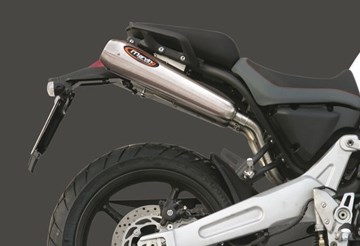 Marving / マービング アンダーシート デュアルマフラー コニカルエンド &Oslash; 110 Racing Steel Styl