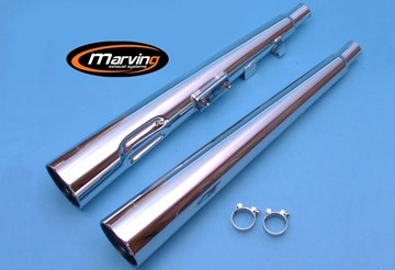 Marving / マービング デュアルマフラー Marvi クロム - EU公道走行認可 Suzuki GSX 250 | S/2048/BC 44,265円