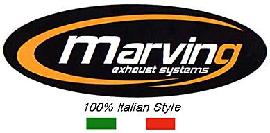 Marving / マービング SILENCED STREET ALUMINIUM CHROMIUM PLATED END MUFFLER | T/OMA/BC | T/OMA/BC