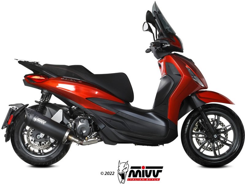Mivv MOVER BLACK STAINLESS STEEL SLIP-ON Standard | MV.PG.0005.LV