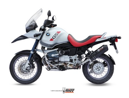 MIVV / ミヴ- SPORT スリップオン カーボン製(カーボンエンドキャップ付) for BMW R 1150 GS (99-03)|ワンダーテック