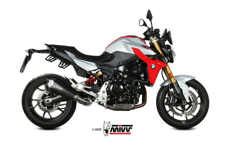 MIVV / ミヴマフラー Delta Race ブラック Stainless Steel Exhaust | B.038.LDRB