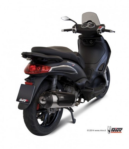 MIVV / ミヴURBAN ステンレススチール for PIAGGIO BEVERLY 250 (2004 - 2007) | C.PG.0015.B