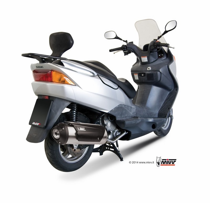 MIVV / ミヴマフラー URBAN Full sys. 1x1 Muffler STAINLESS STEEL For SUZUKI BURGMAN 125 | C.SU.0008.B 46,080円
