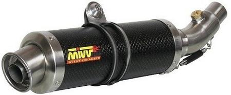 MIVV / ミヴ -SPORT GP- スリップオン カーボン 2本出し for DUCATI MONSTER 695 (06-)