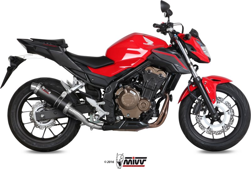 MIVV / ミヴGP スリップ オン カーボン for HONDA CB 500 F (2016) | H.062.L2S