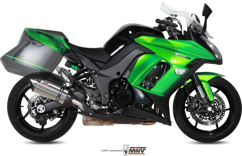 MIVV / ミヴSUONO スリップ オン ステンレススチール for KAWASAKI Z 1000 SX (2014 - 2016) | K.043.L7|ワンダーテック