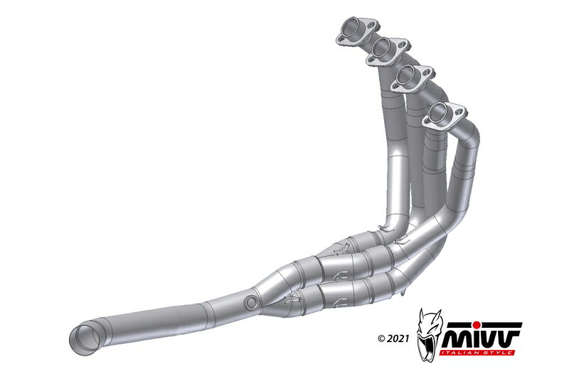 MIVV / ミヴマフラー No-Kat Pipe | K.054.C1｜ワンダーテック
