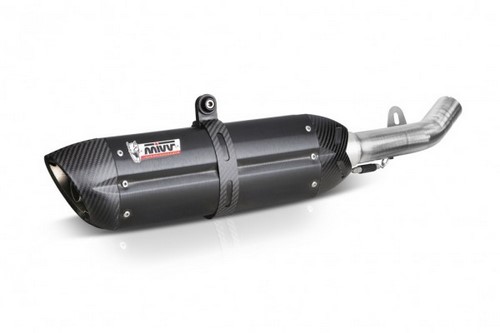 MIVV / ミヴSUONO スリップ オン ブラックステンレススチール for KTM 690 ENDURO (2008 - 2013) | KT.006.L9｜ワンダーテック
