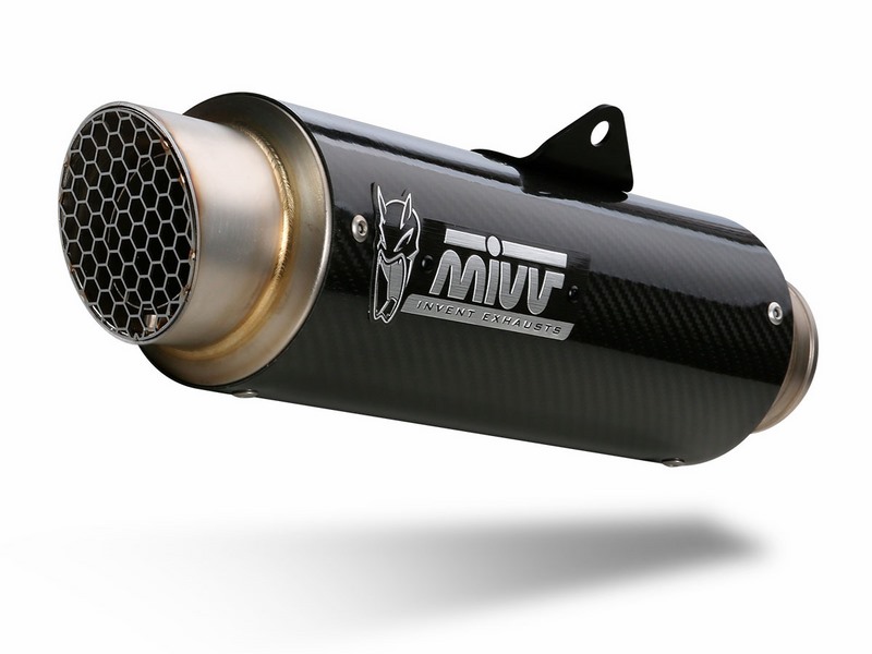 MIVV / ミヴマフラー SPORT スリップオン Muffler GPpro CARBON For KTM 125 DUKE | KT.019.L2P|ワンダーテック